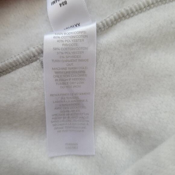 Z By Zella Cardigan Womens Medium Gray Drape Collar Open Front Shooting Star NWT - Picture 9 of 11